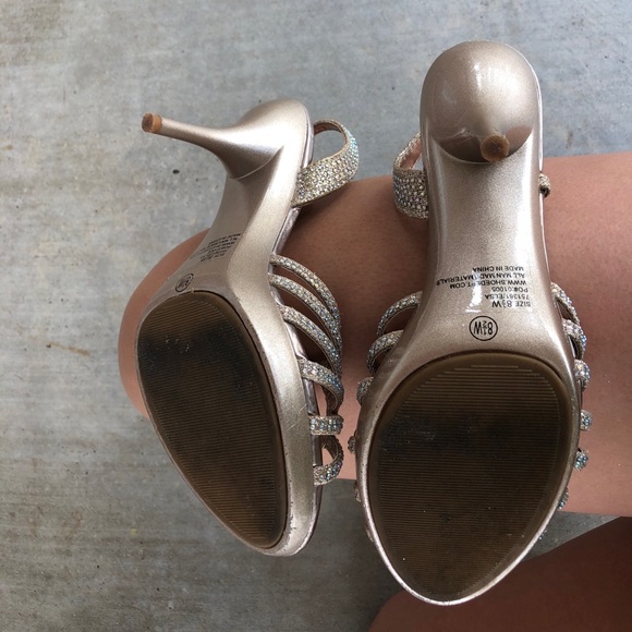 Silver Slipper High Heel - Picture 4 of 4